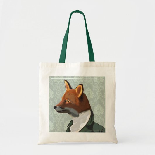 Tote Bag Dandy Fox Portrait 2 (Devant)