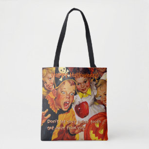 Tote Bag Dangers de la pompe Douce dent Halloween