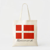 Tote Bag Danmark avec Dannebrog (Devant)