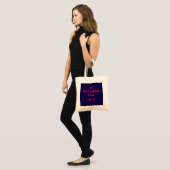 Tote Bag Dans ce monde (Devant (modèle))