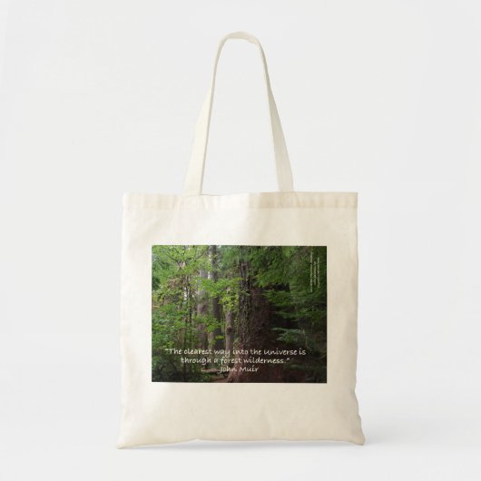 Tote Bag Dans la forêt Fourre-tout (Devant)