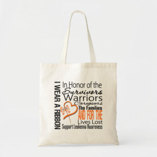 Tote Bag Dans la leucémie d'hommage de collage d'honneur