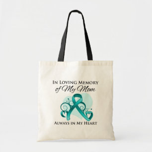 Tote Bag Dans la mémoire de ma maman - Cancer ovarien