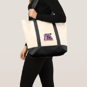 Tote Bag Dans le combat contre la MÈRE de maladie (Devant (produit))