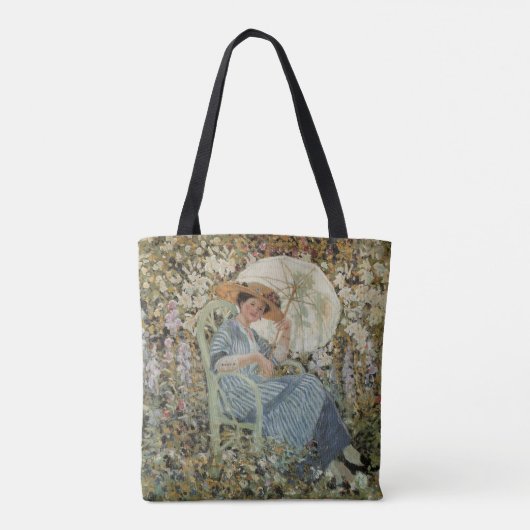 Tote Bag Dans le jardin, Giverny par Frederick Frieseke (Dos)