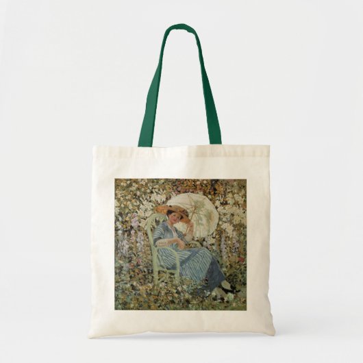 Tote Bag Dans le jardin, Giverny par Frederick Frieseke (Devant)