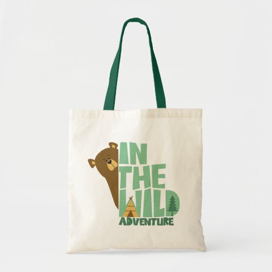 Tote Bag Dans L'Ours D'Aventure Sauvage (Devant)