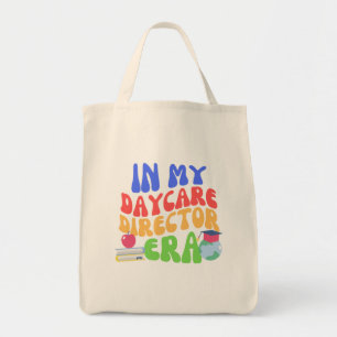 Tote Bag Dans Mon Époque De Directeur De Garderie
