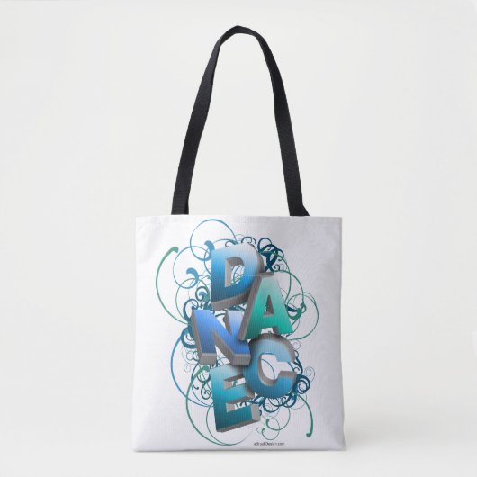 Tote Bag Danse 3D (printemps) (Devant)