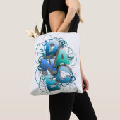 Tote Bag Danse 3D (printemps) (De près)