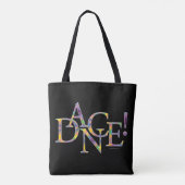Tote Bag Danse ! (colorant à Cravate) (Dos)