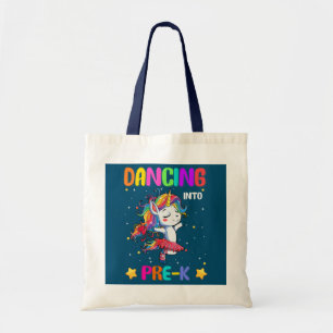 Tote Bag Danse Dans La Maternelle Ballet Licorne Rentrée Sc
