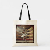 Tote Bag Danse de ballet sur scène (Dos)