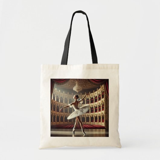Tote Bag Danse de ballet sur scène (Devant)