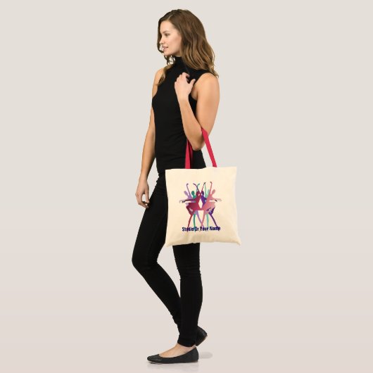 Tote Bag Danse de danse de danse (Devant (modèle))