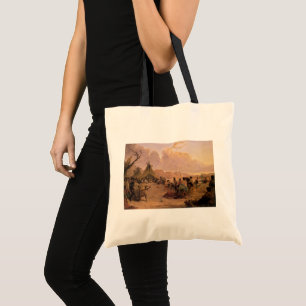 Tote Bag Danse de la médecine amérindienne vintage par East