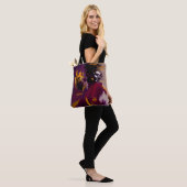 Tote Bag Danse de l'esprit – Figure abstraite expressive (Sur le modèle)