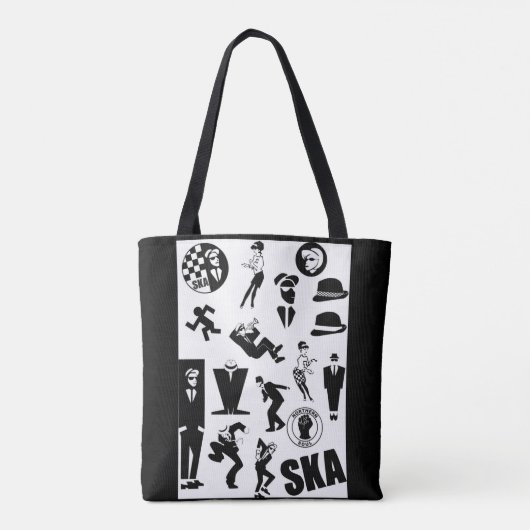 Tote Bag Danse de Ska (Dos)