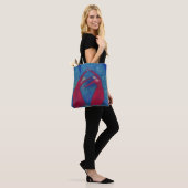 Tote Bag Danse des sorcières, peinture pastel, art imaginai (Sur le modèle)