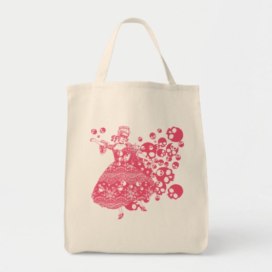 Tote Bag Danse du crâne (Devant)