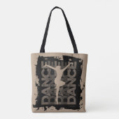 Tote Bag Danse et Lettres (Danse et danse) (Dos)