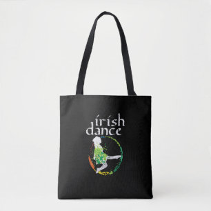 Tote Bag Danse irlandaise filles couleurs Jour de la Saint