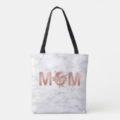 Tote Bag Danse Maman Ballerina Rose Gold Parties scintillan (Dos)