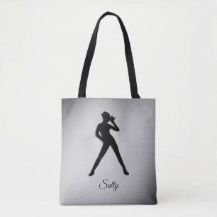 Tote Bag Danse moderne avec nom