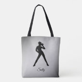 Tote Bag Danse moderne avec nom (Dos)