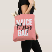 Tote Bag Danse personnalisée (De près)
