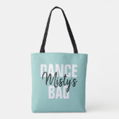 Tote Bag Danse personnalisée (Dos)