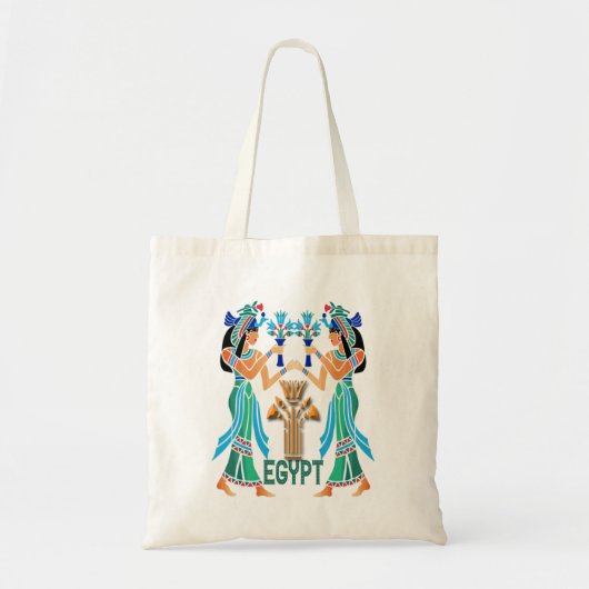 Tote Bag Danse pharaonique égyptienne célébrant le Nouvel A (Devant)