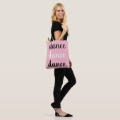 Tote Bag Danse rose chic (Sur le modèle)