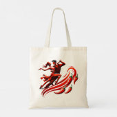 Tote Bag Danse salsa, c'est chaud (Dos)
