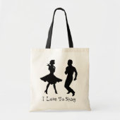 TOTE BAG DANSE SHAG-BAG (Devant)