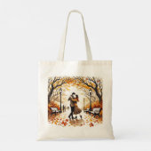 Tote Bag Danser dans le parc à l'automne (Dos)