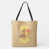 Tote Bag Danseur Abstrait (Dos)