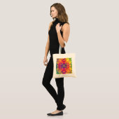 Tote Bag Danseur (arc-en-ciel - Psychedelic2) (Devant (modèle))
