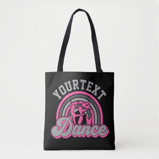 Tote Bag Danseur de ballet AJOUTER DU TEXTE Danse classique (Devant)