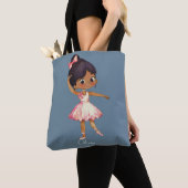 Tote Bag Danseur de ballet mignon personnalisé (De près)