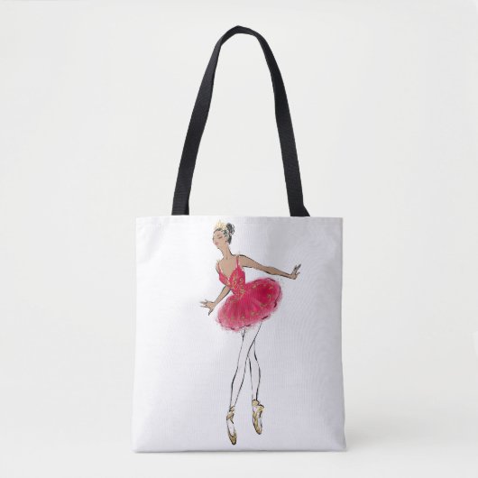Tote Bag Danseur de ballon de cétacés afro-américains (Devant)