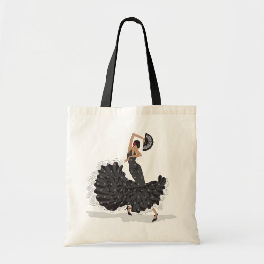 Tote Bag Danseur de flamenco Fourre-tout (Devant)