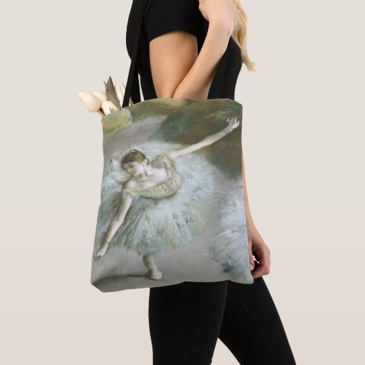 Tote Bag Danseur en vert par Edgar Degas (De près)