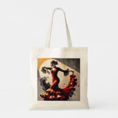 Tote Bag Danseur flamenco (Dos)