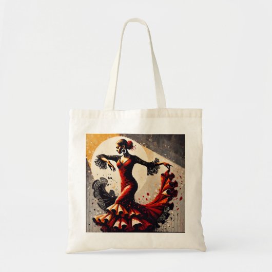 Tote Bag Danseur flamenco (Devant)