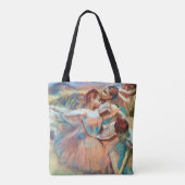 Tote Bag Danseurs dans un paysage par Edgar Degas (Dos)