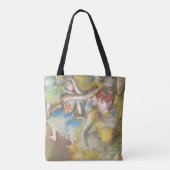 Tote Bag Danseurs de ballet sur scène par Edgar Degas (Dos)