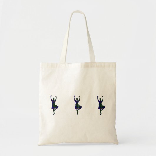 Tote Bag Danseurs des montagnes écossais (Devant)
