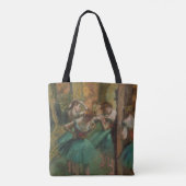 Tote Bag Danseurs d'illustration de ballet roses et Edgar (Dos)