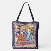Tote Bag Danseurs du Festival mexicain de Ceviche 2549 (Dos)